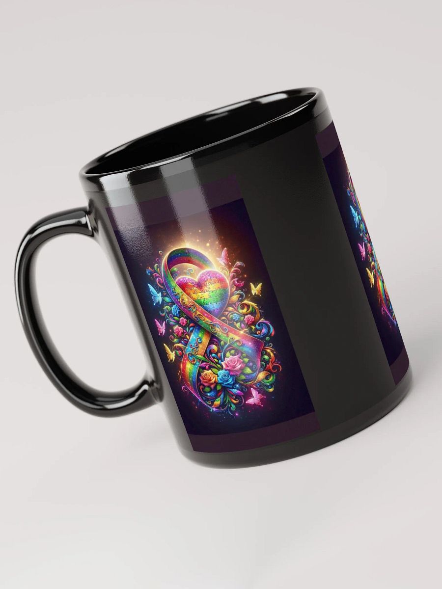 Rainbow Puzzle Heart Mug product image (6)