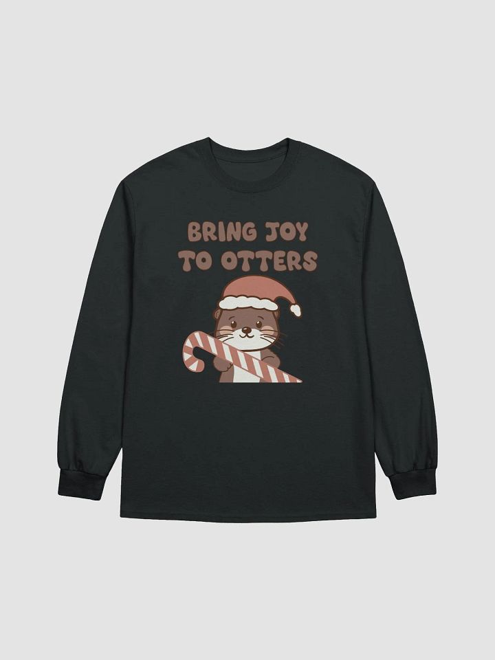 Festive Otter Long Sleeve Tee product image (3)