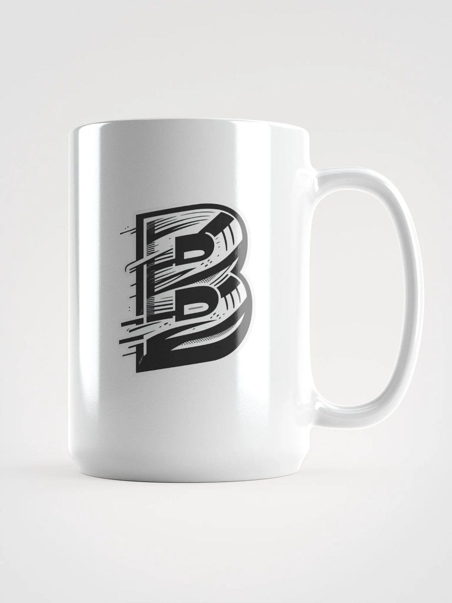 Dynamic B Motion White Glossy Mug product image (1)