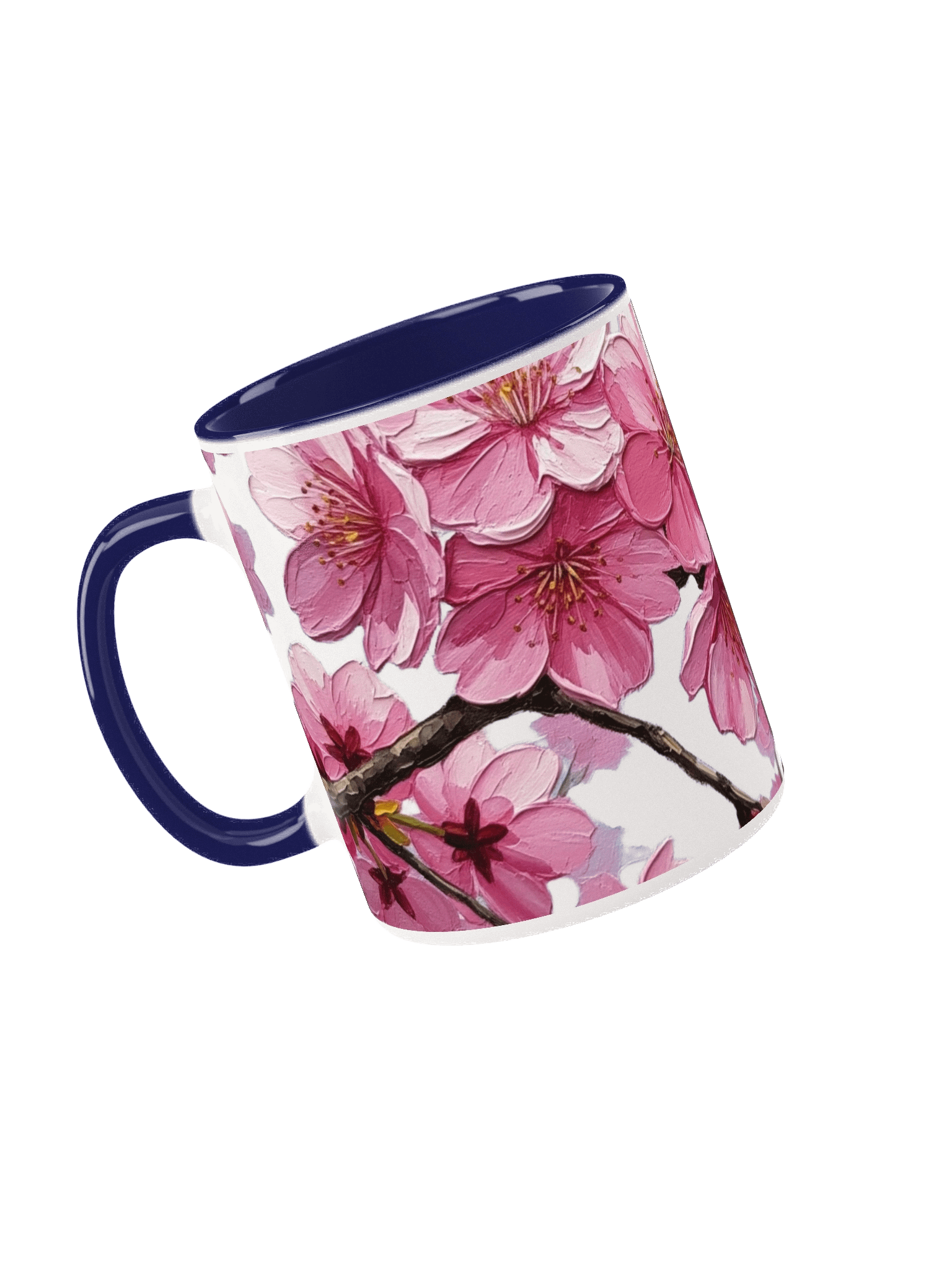 CHERRY BLOSSOM Ceramic Mug with Color Inside product image (31)