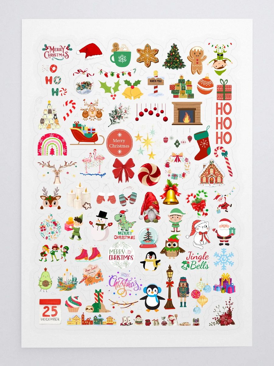 Christmas Sticker Sheet product image (3)
