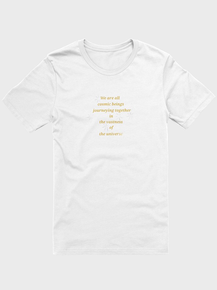 Cosmic Journey Glowing T-Shirt product image (1)