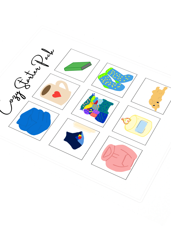 Cozy Starter Pack Sticker Sheet product image (2)