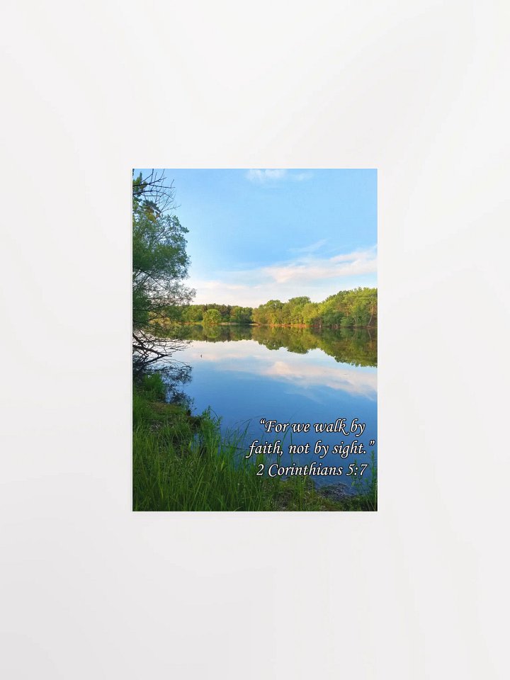 We Walk by Faith - Print product image (1)