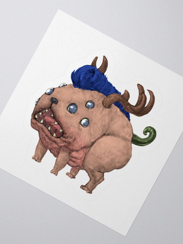 Bucky MeatBulldog Sticker product image (2)