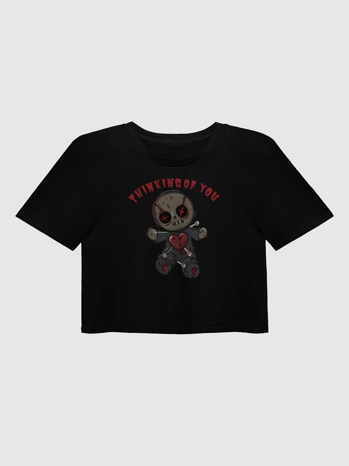 Thinking of You Voodoo Doll (Regular Verison) Crop Top product image (1)