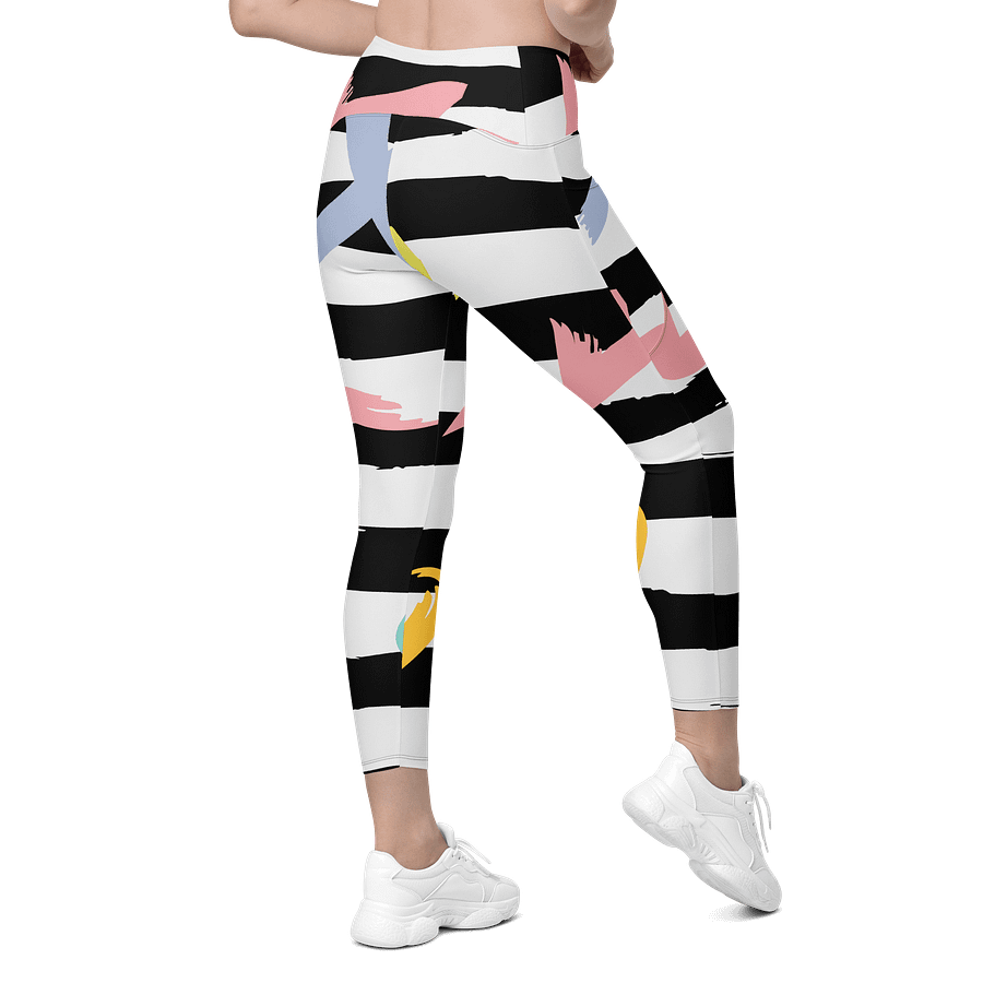 Zabu Dynamic Fusion Crossover Leggings with Pockets product image (9)