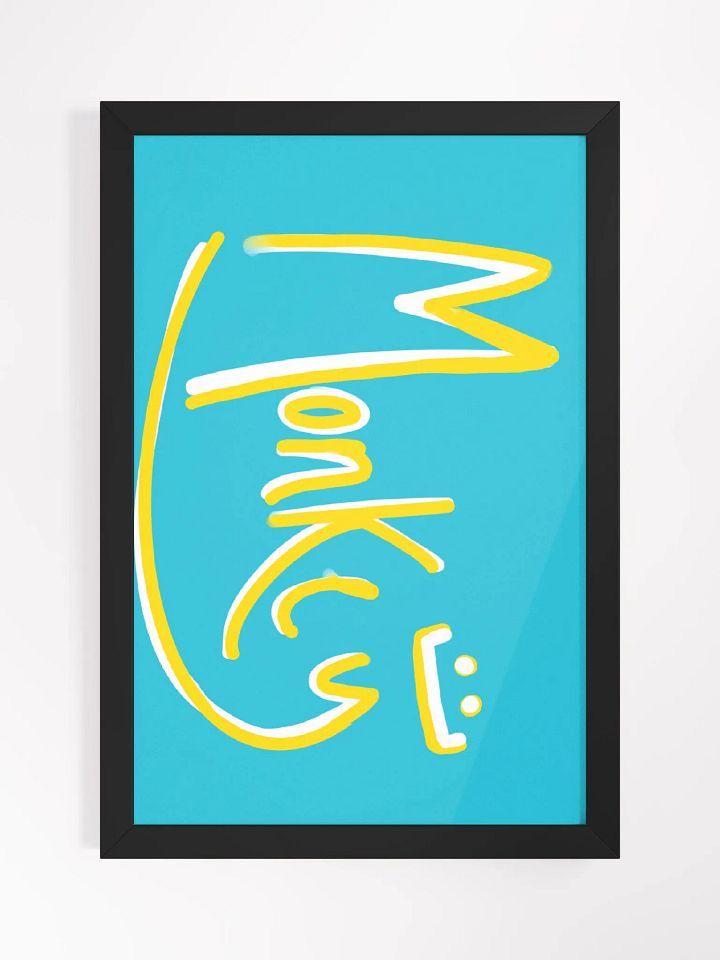 THE MONKEY POSTER :] product image (1)