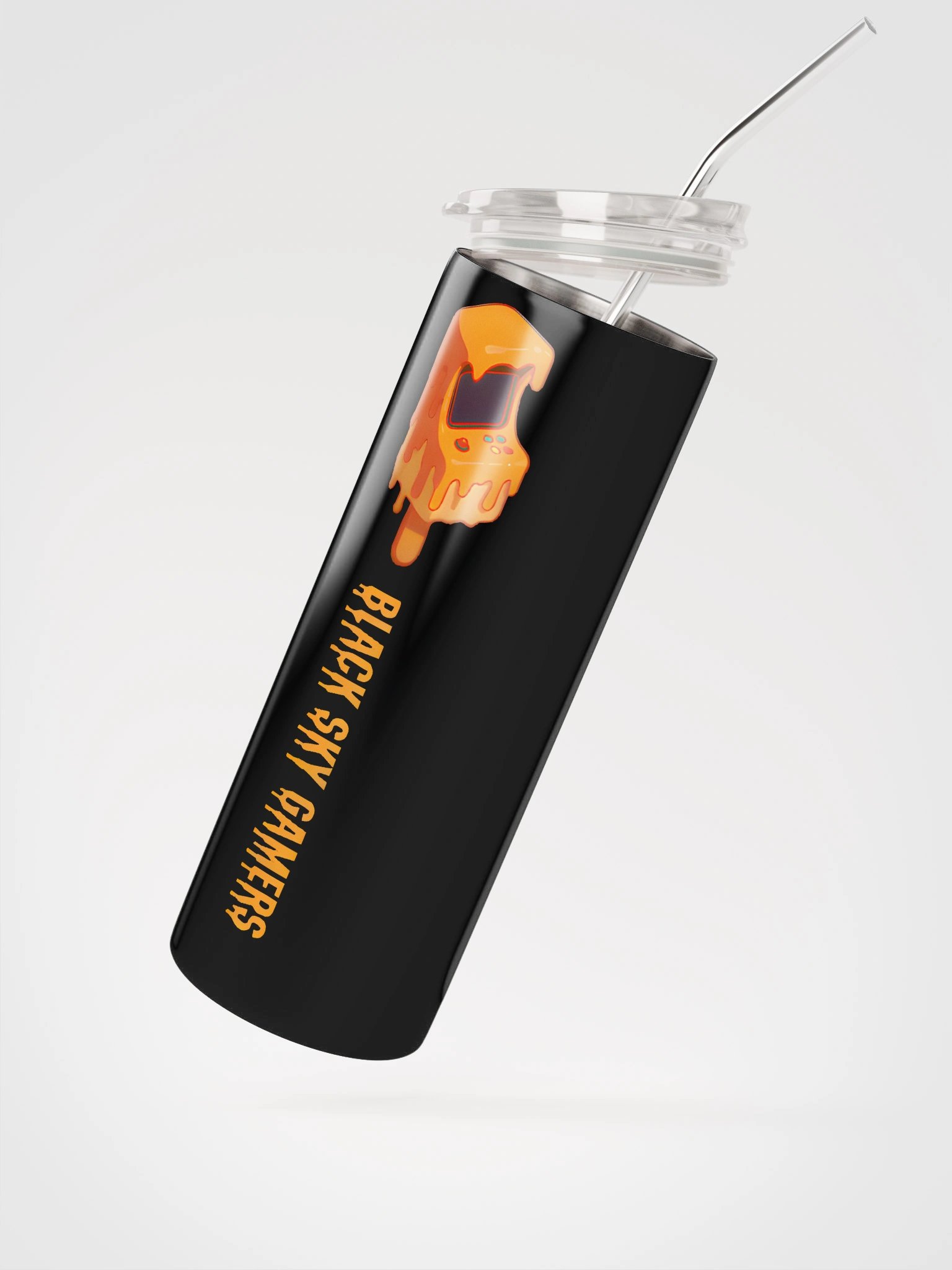 Melty Black or White Black Sky Gamers Tumbler product image (2)