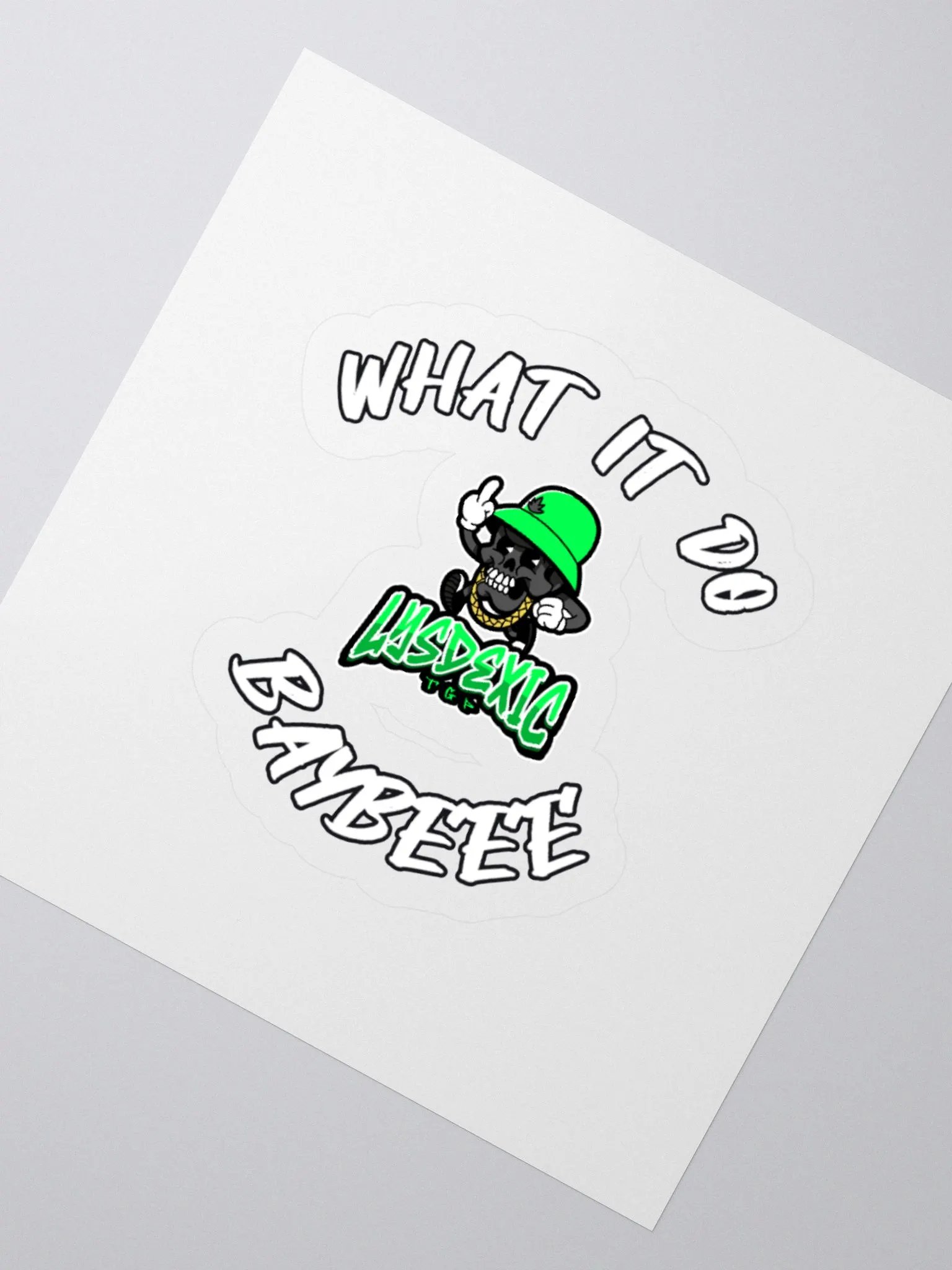 What it do BAYBEEE Sticker product image (5)