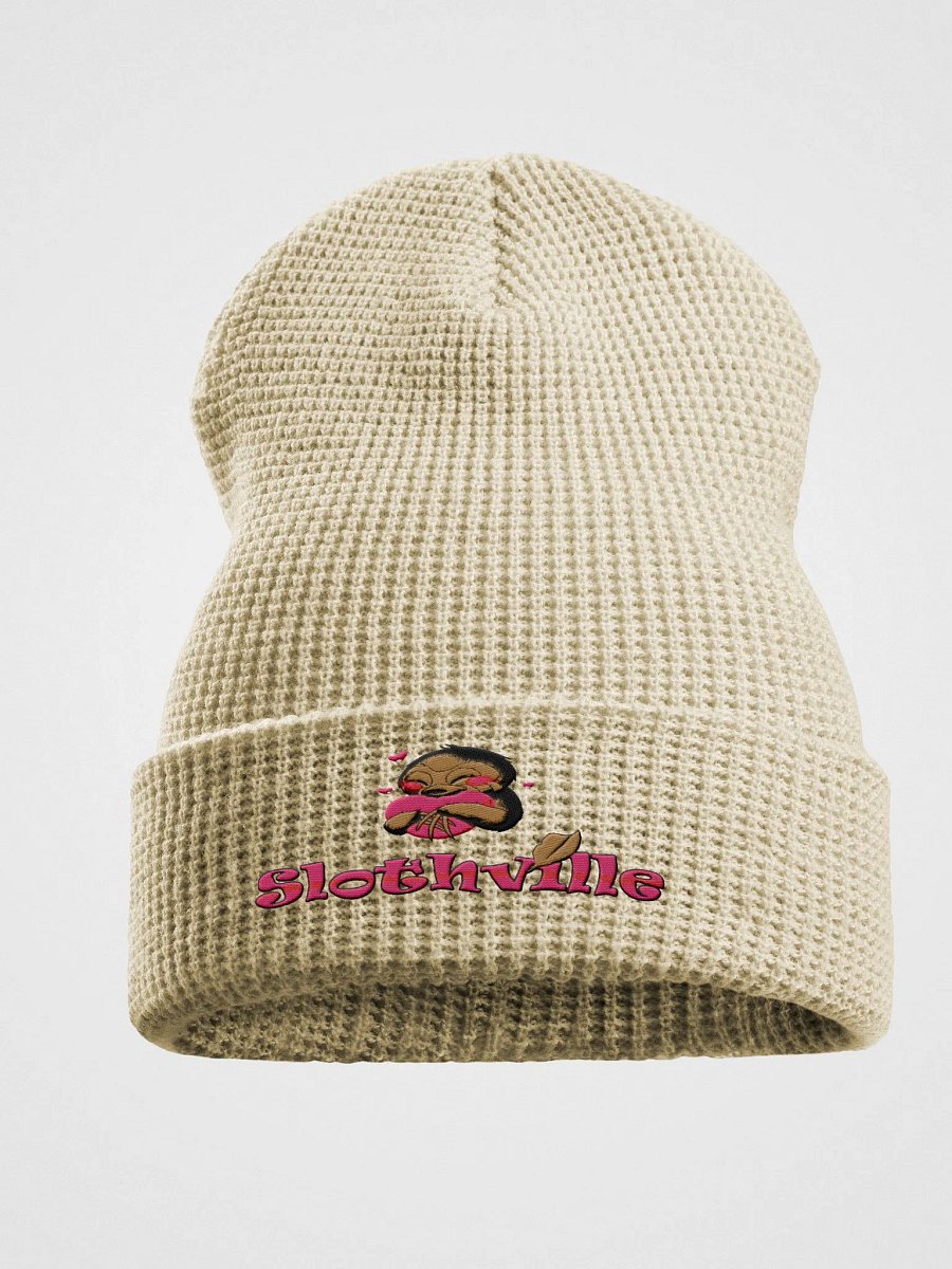 Slothville Blushing Sloth Beanie product image (1)