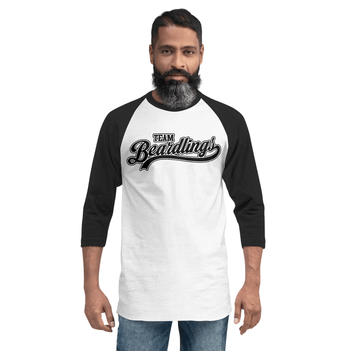 Team Beardlings - TB - Jersey Raglan Tee product image (1)