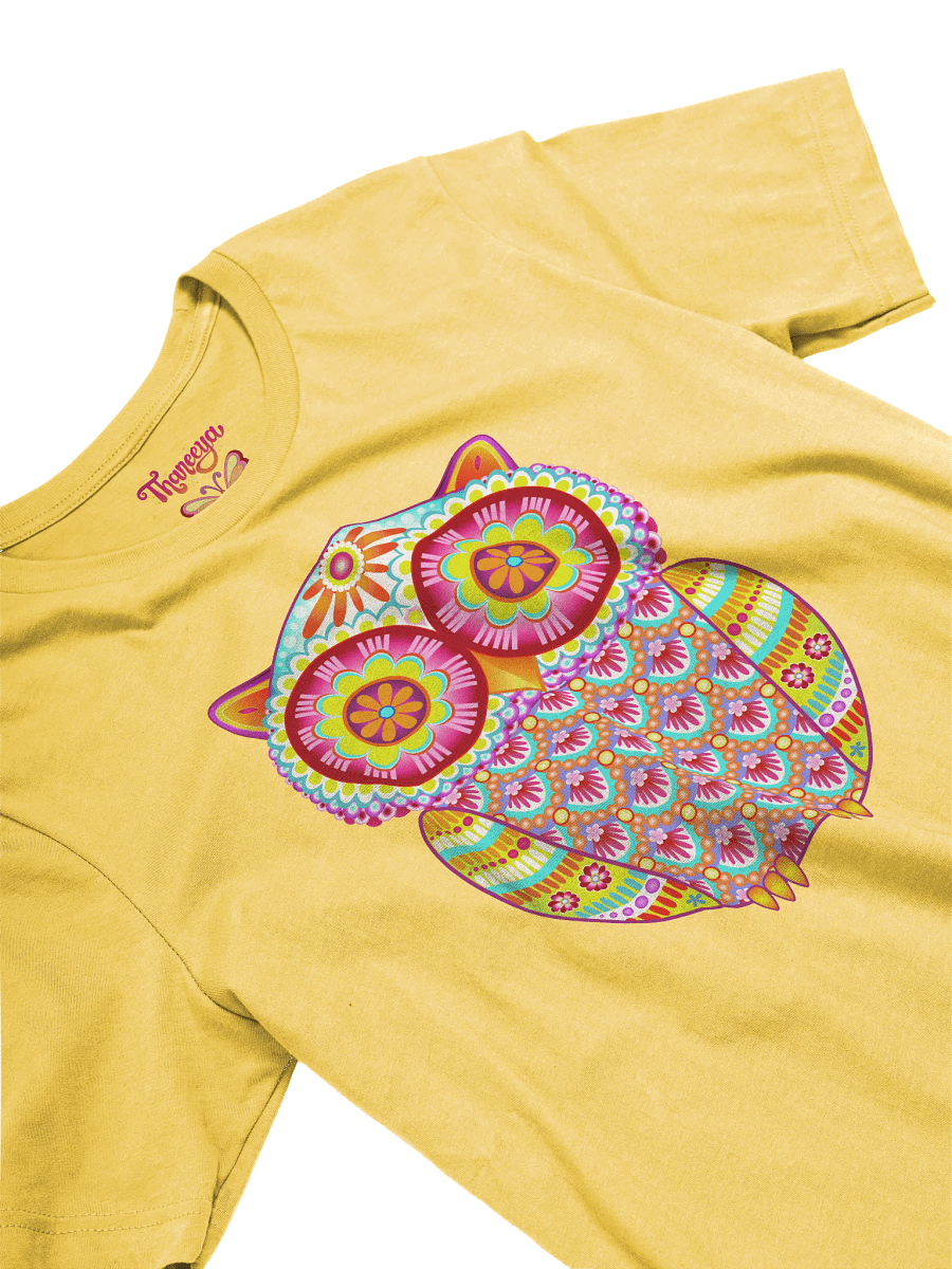 Colorful Retro Owl T-Shirt product image (5)