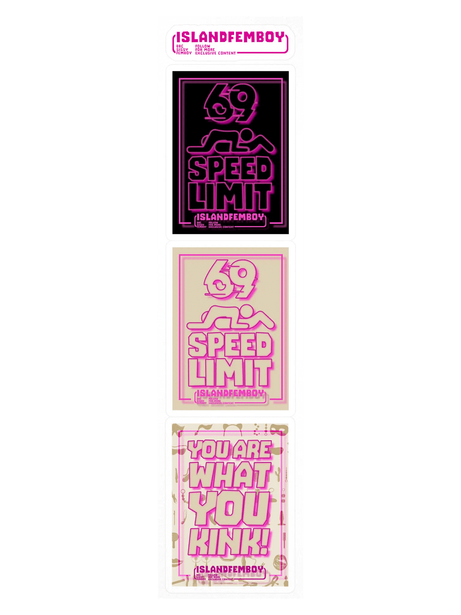 ISLANDFEMBOY : Sissy Sticker Pack : Femboy : Twink product image (4)