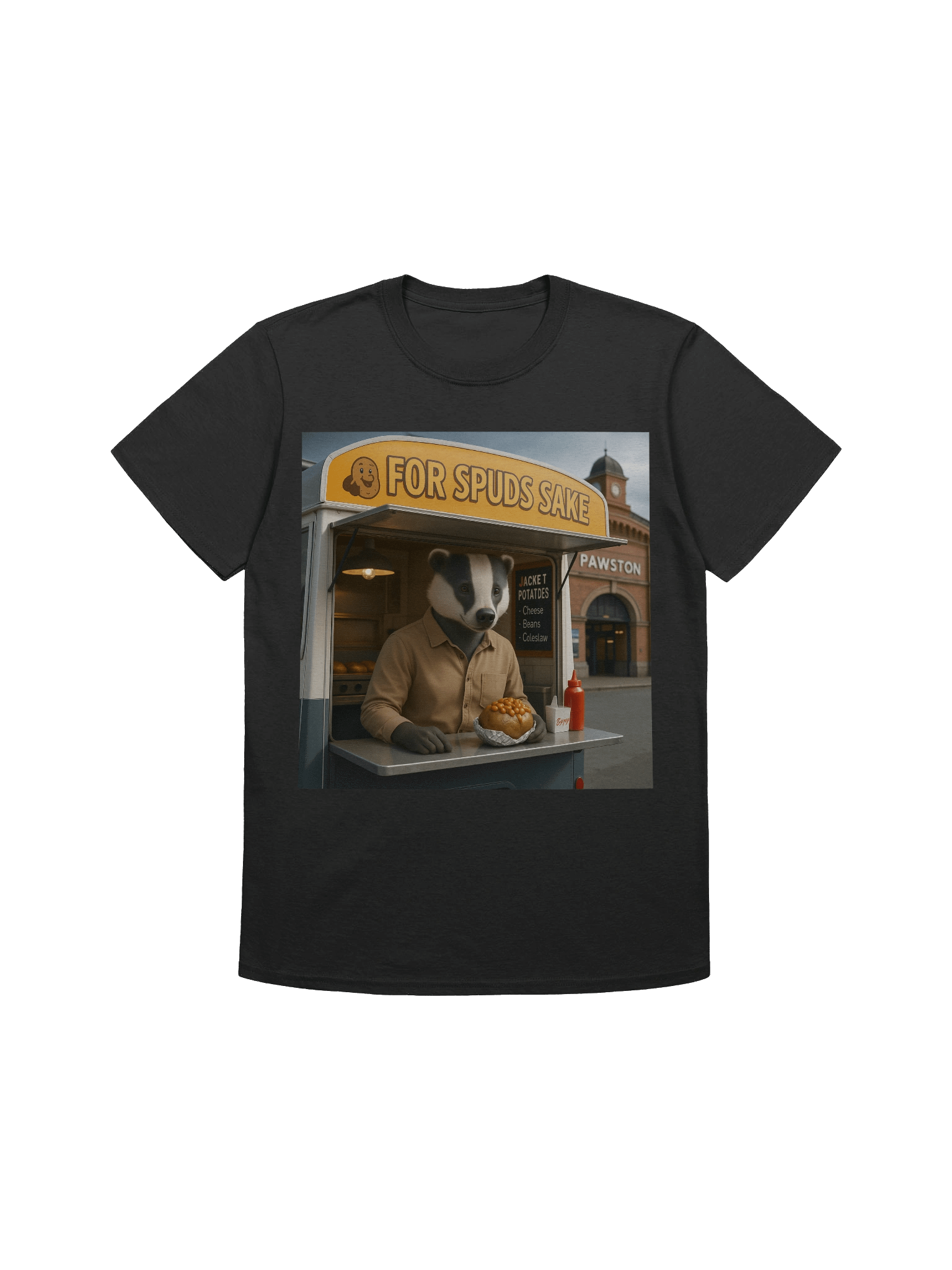 For Spuds Sake Badger T-Shirt product image (8)