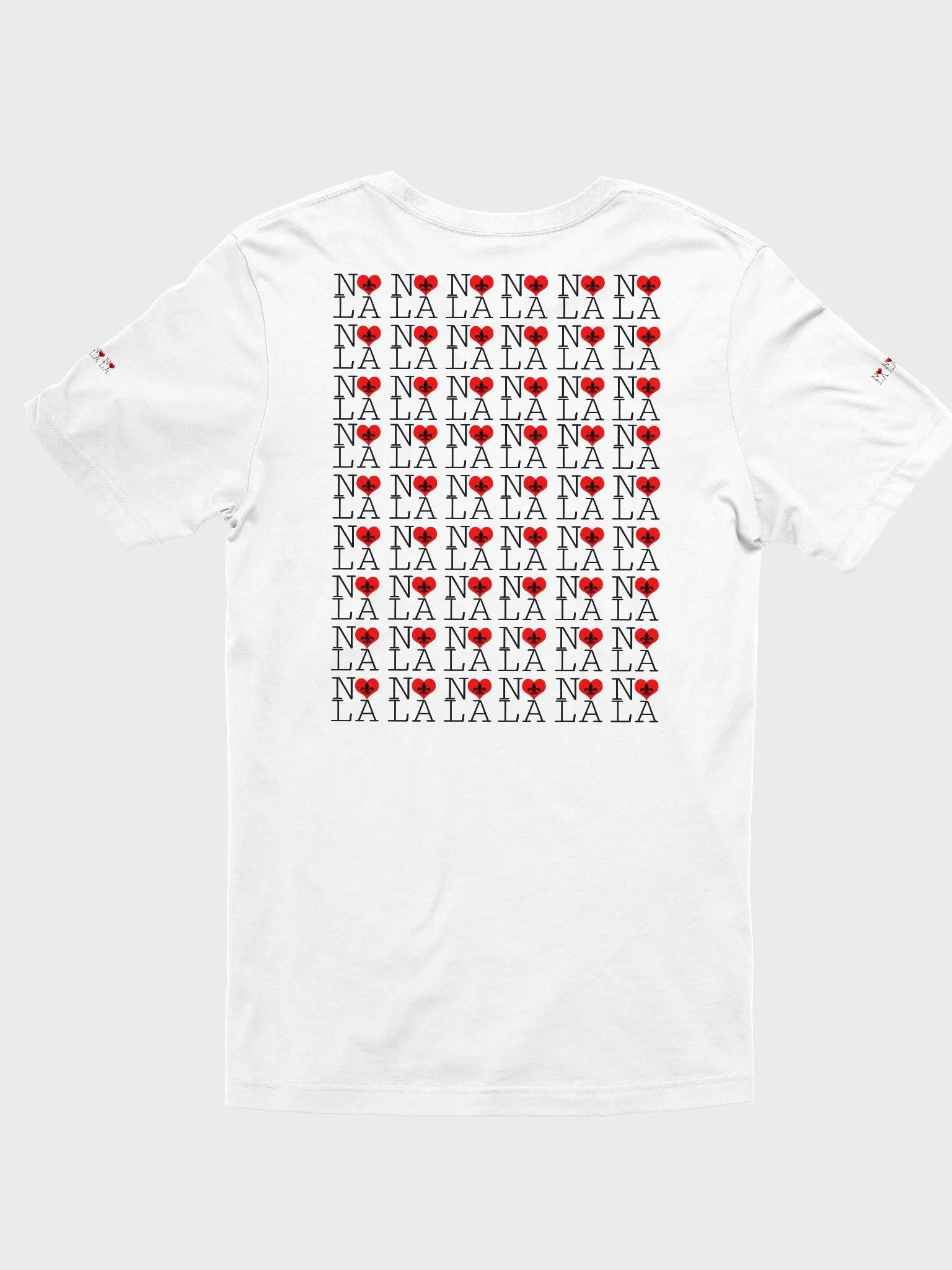 I LOVE NOLA **SUPERSOFT LEGACY TEE** (INFINITY BACK + SLEEVES) product image (2)