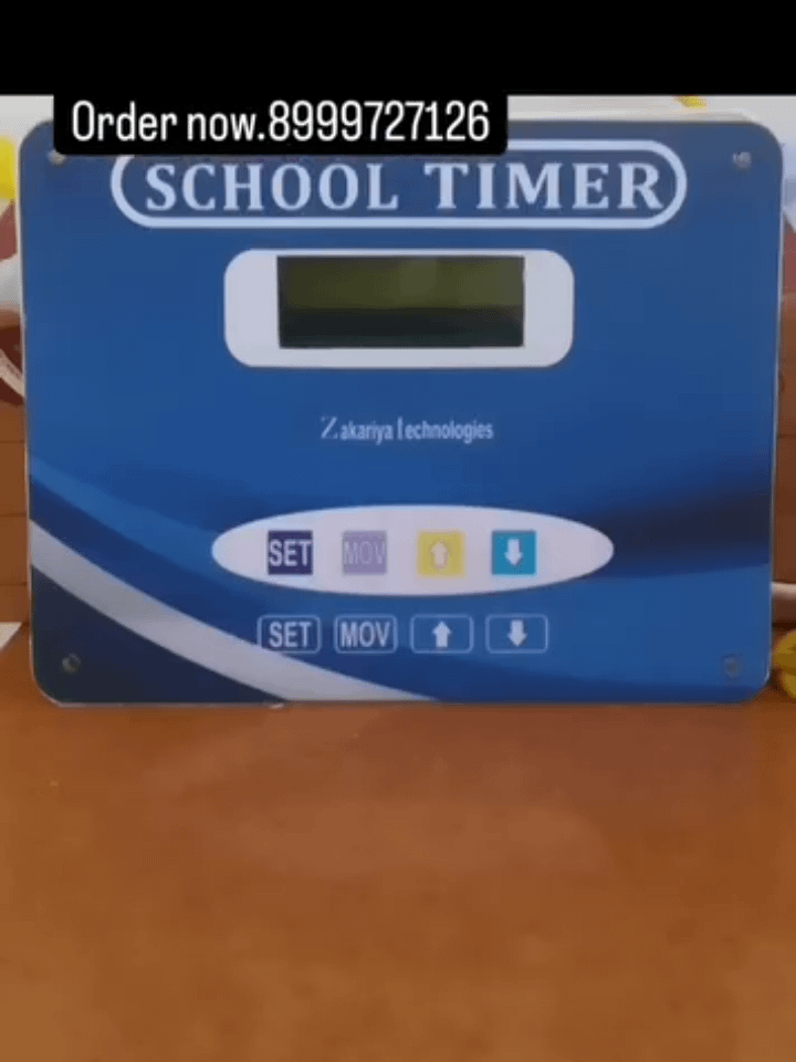 Automatic School Bell System Digital Timer product image (1)