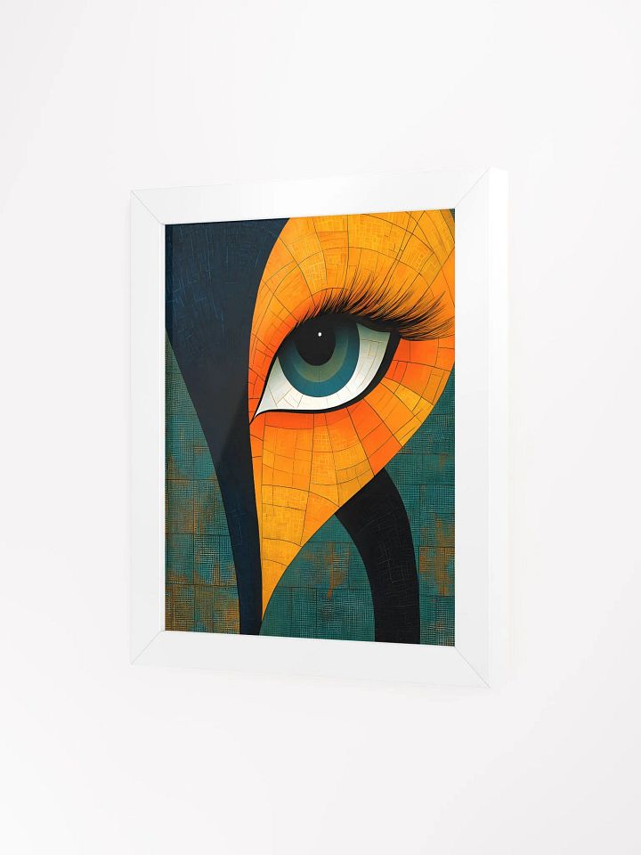 Framed wall art, titled 'Shy' product image (26)