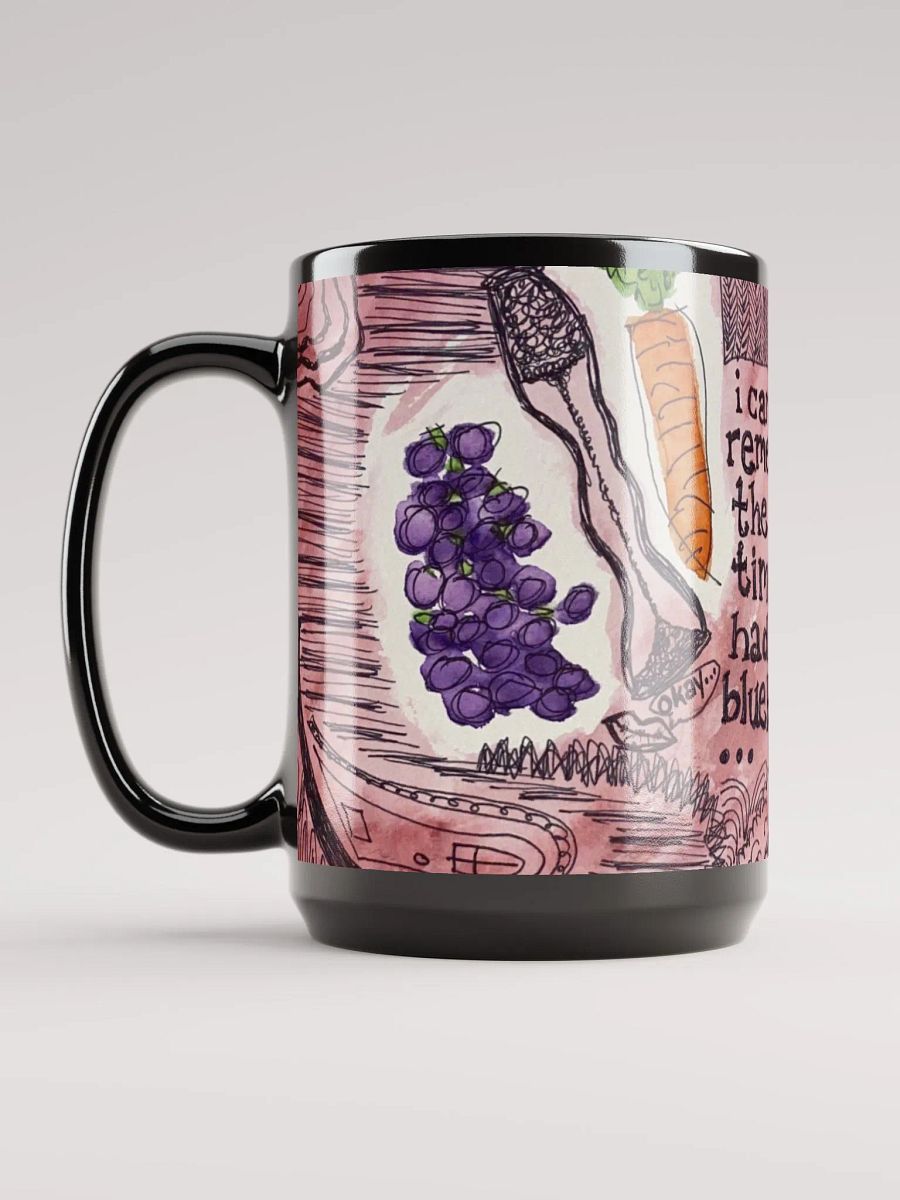 FRUIT FOR THOUGHT black glossy mug product image (4)