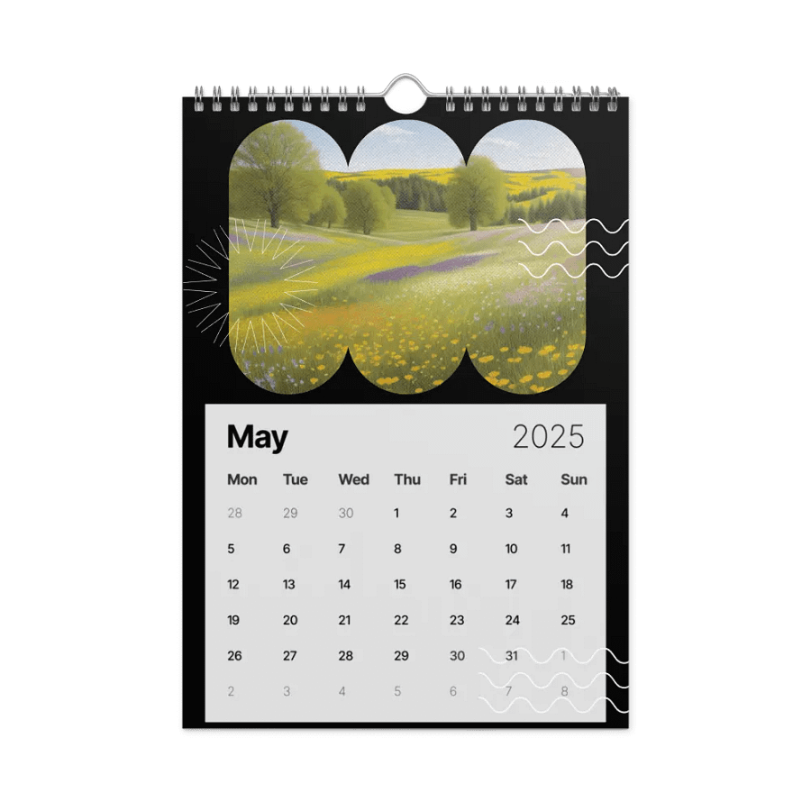 SEASONAL NATURE WALL CALENDAR 2025 product image (10)