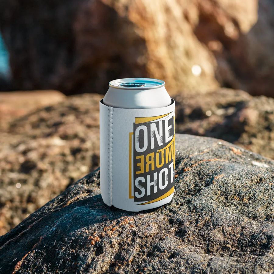 One More Shot Basketball Male Airborne Action Can Cooler - 'ONE MORE SHOT' product image (9)