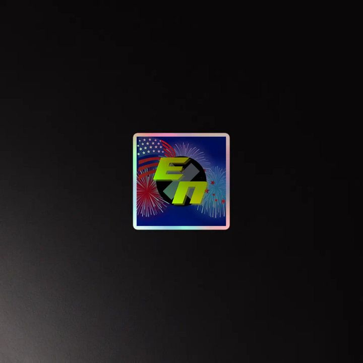 Patriotic Holographic Sticker Set product image (2)
