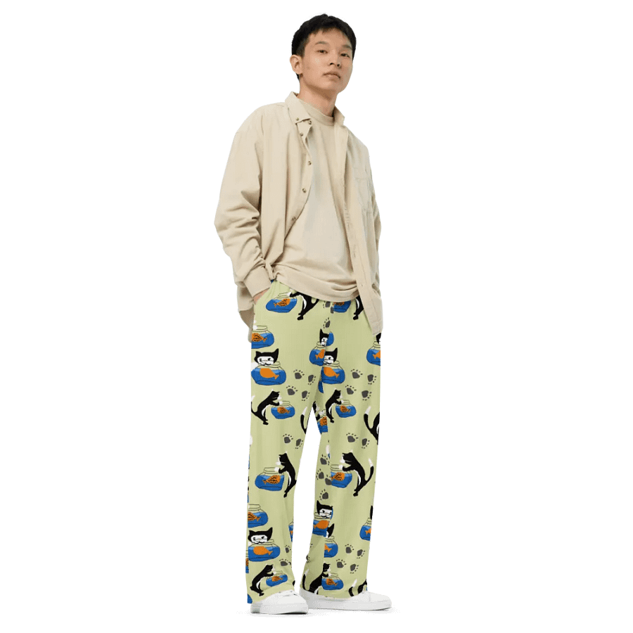 Cat and a Fishbowl Wideleg Pants product image (3)