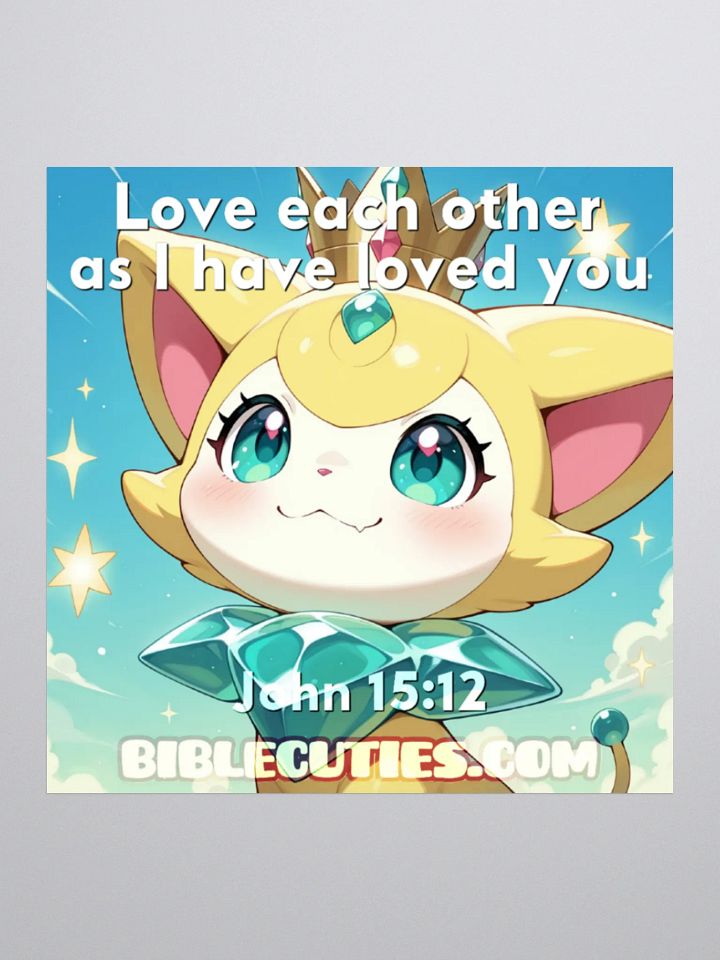 Bible Cuties Samson - Love each other as I have loved you - John 15:12 product image (3)