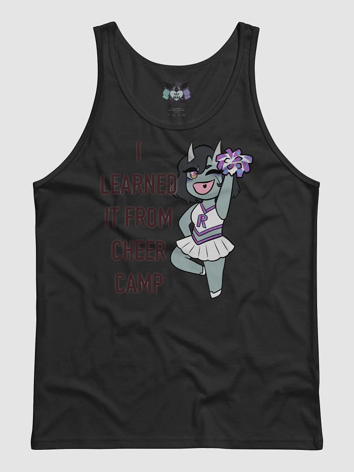 I Learned It From Cheer Camp Jersey Tank product image (1)
