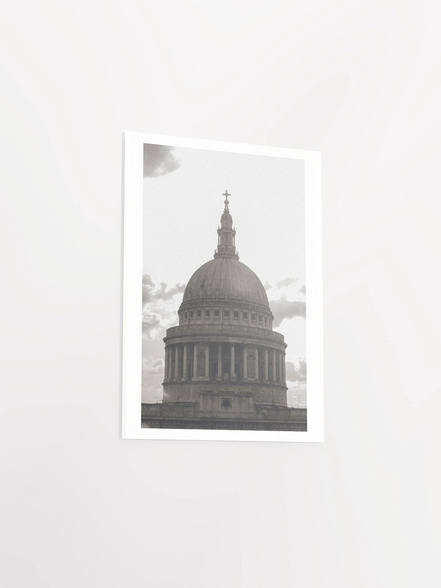 St. Paul's Dome - Black & White / Print product image (20)