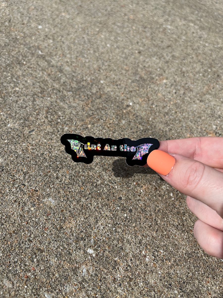 *Dat Az Tho Sticker (Glitter) product image (3)