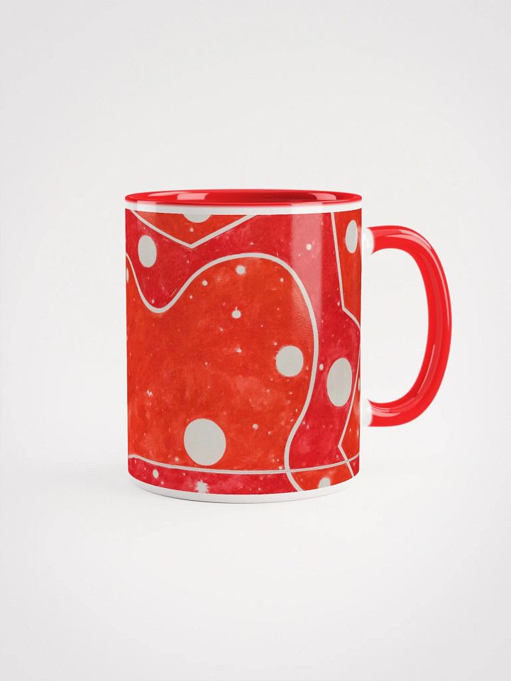 Instinct and Remembering Ceramic Mug with Color Inside product image (1)