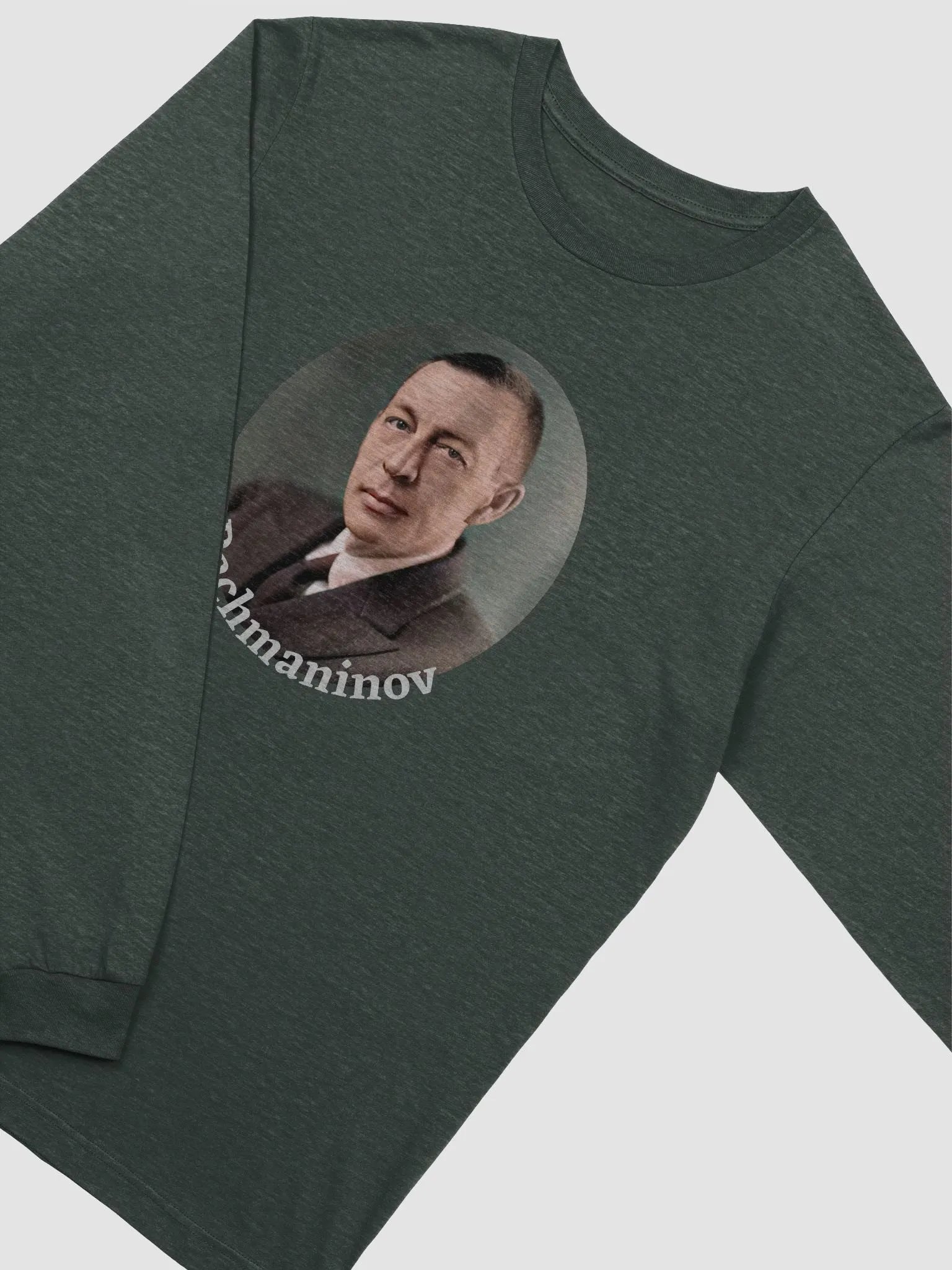 Sergej Rachmaninov - Colorized Portrait | Longsleeve product image (3)