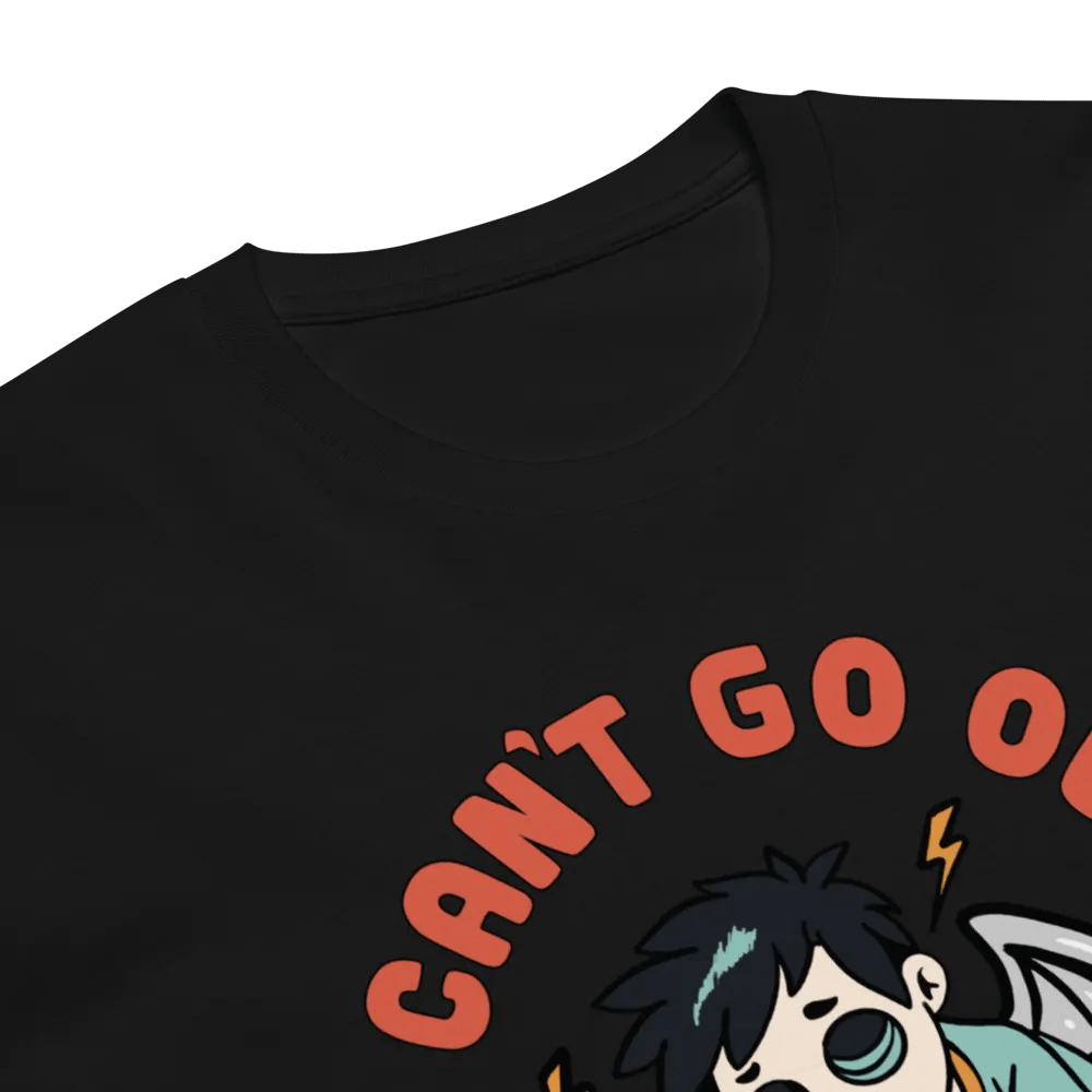 100% Cotton T-Shirt (I can't go out, this mortal flesh requires maintenance) product image (6)