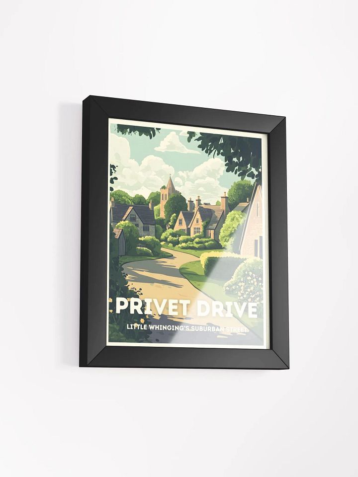 Privet Drive Vintage Travel Posters product image (2)
