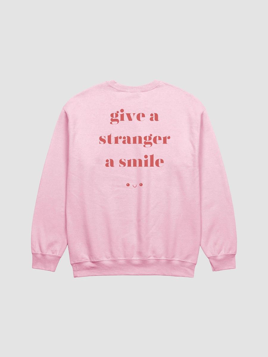 Give a Stranger a Smile Pink Sweatshirt product image (4)