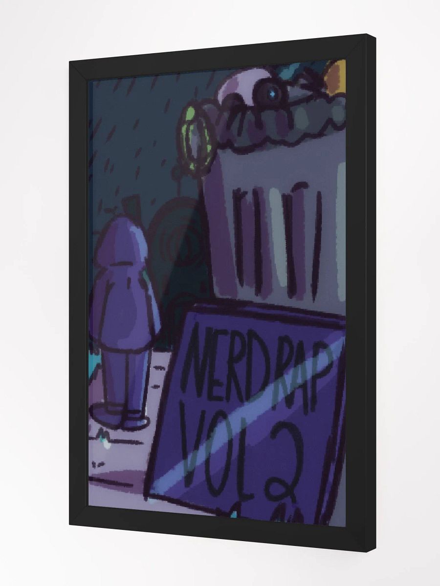 Nerd Rap Vol. 2 Framed Poster product image (3)