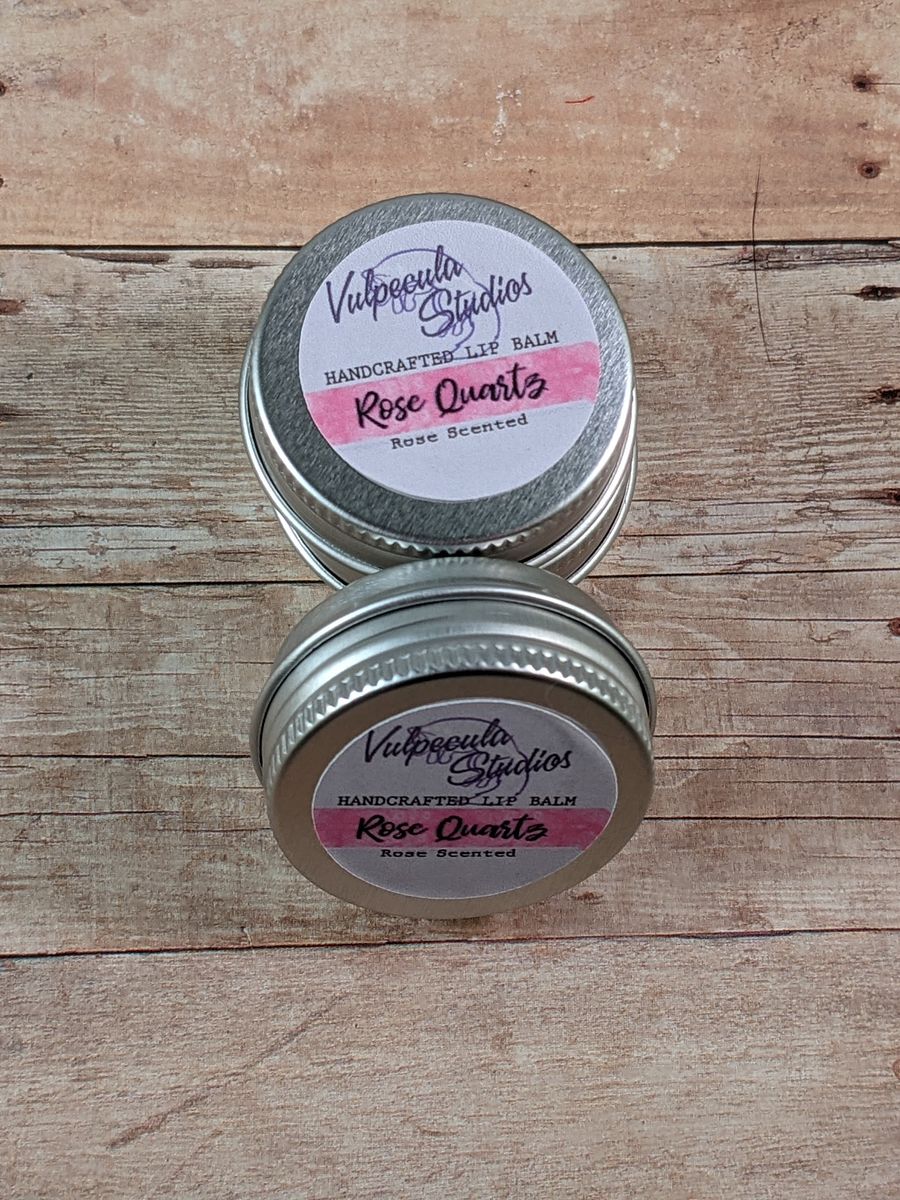 Rose Quartz Handmade Lip Balm product image (1)
