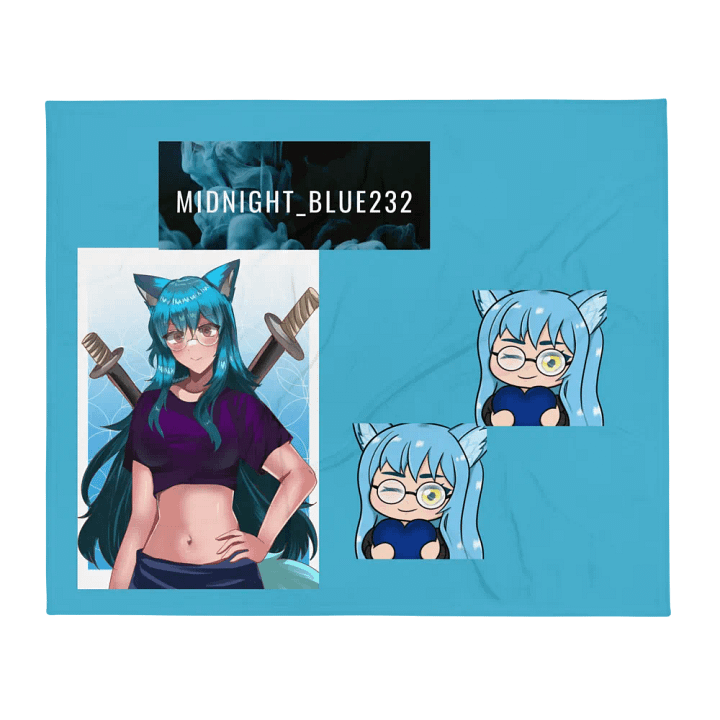 Blue232 Throw blanket product image (1)