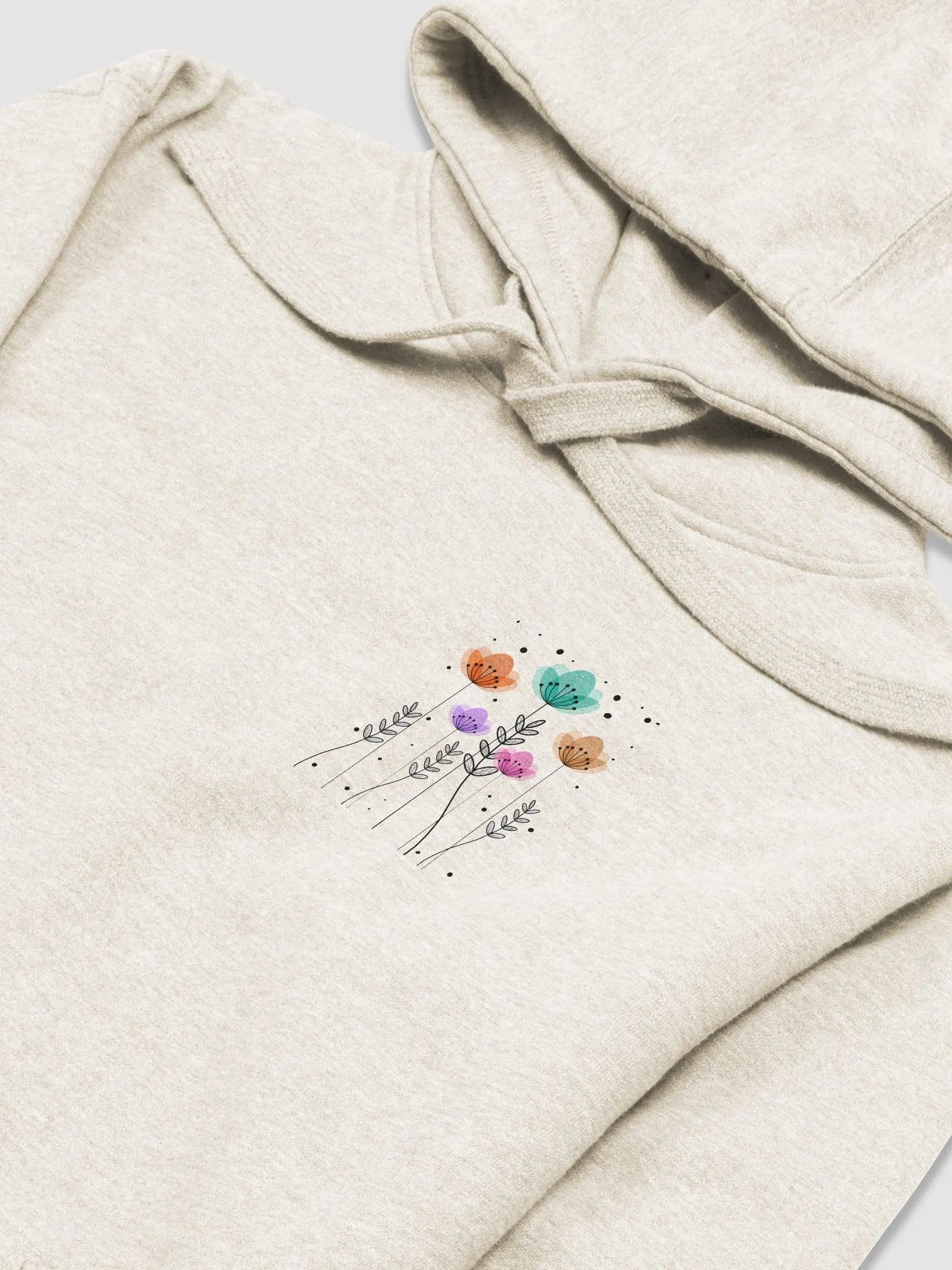 Whimsical Wildflowers Unisex Hoodie product image (23)