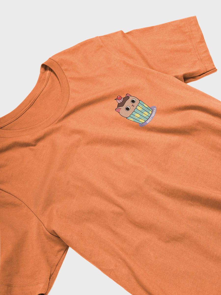 Sweet Trouble T-shirt, Cup Cake Cat (Left Chest and Back Prints) product image (5)