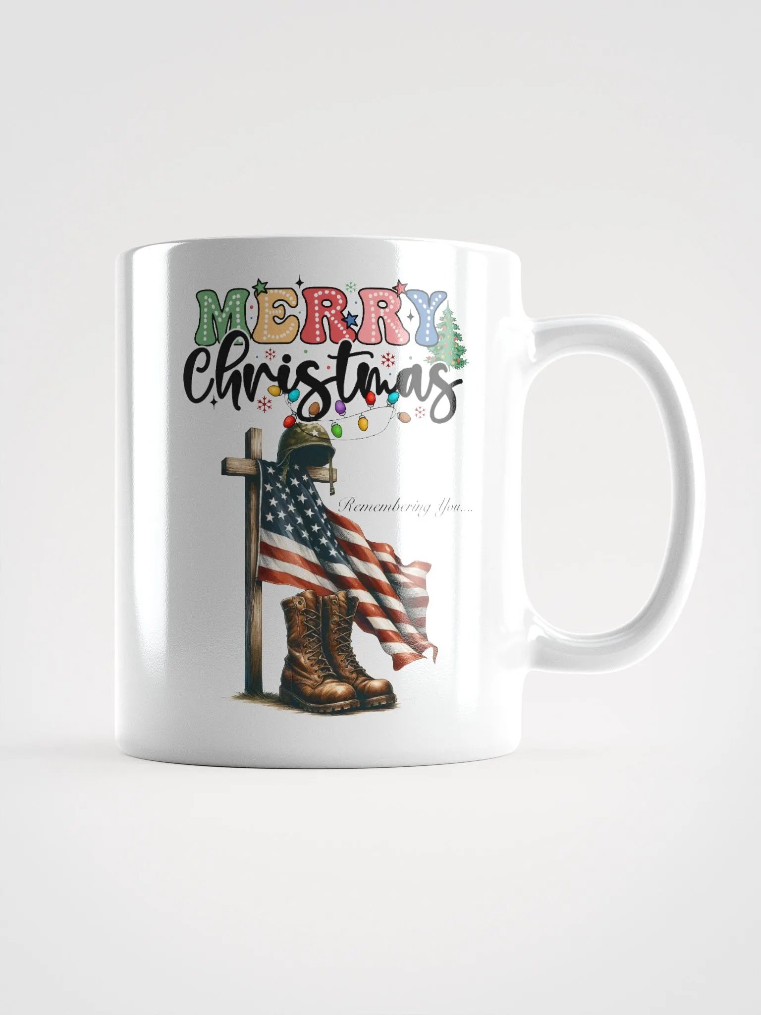 Remembering You Military Tall Mug product image (1)