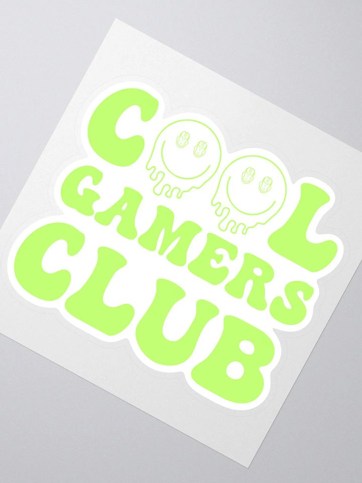 CGC KBM Eyes Sticker (Bright Green) product image (2)