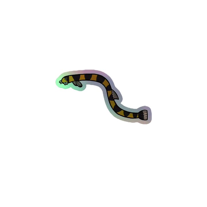 Kuhli Loach Holographic Sticker product image (1)
