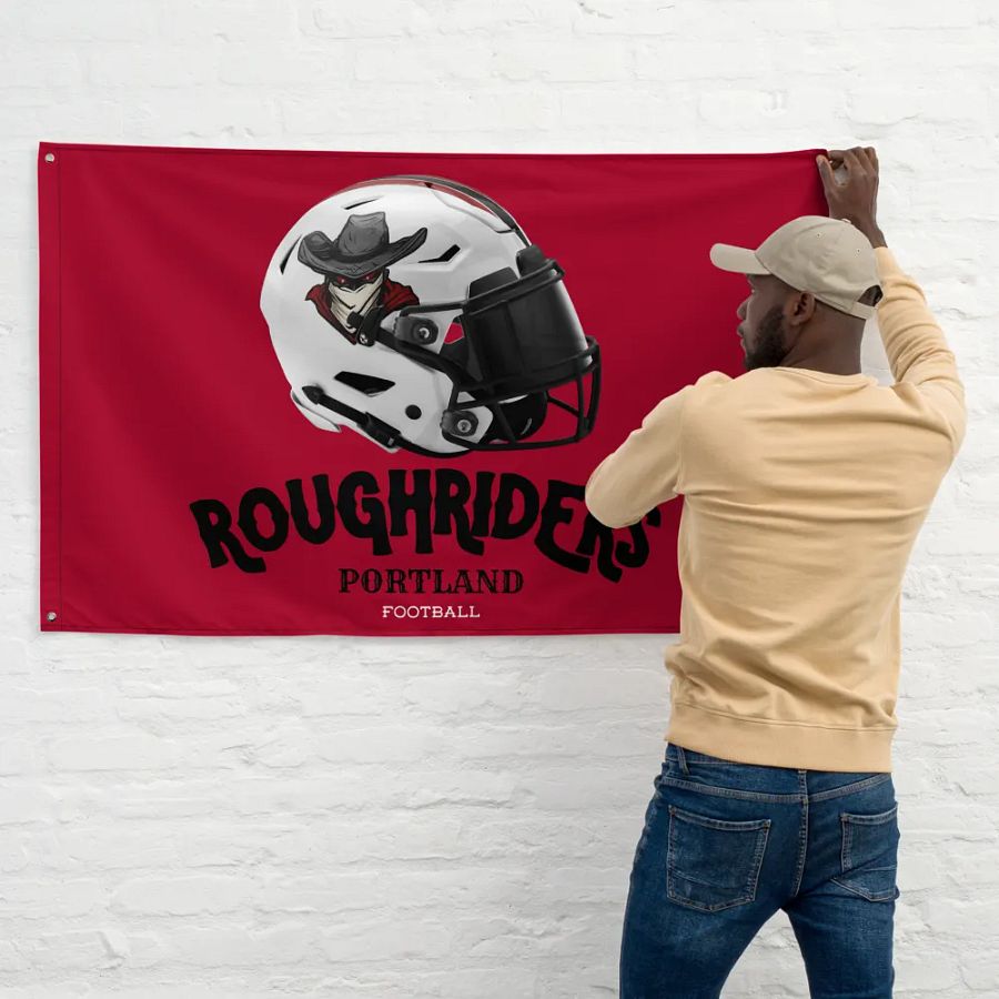 Portland Roughriders Team Flag product image (11)