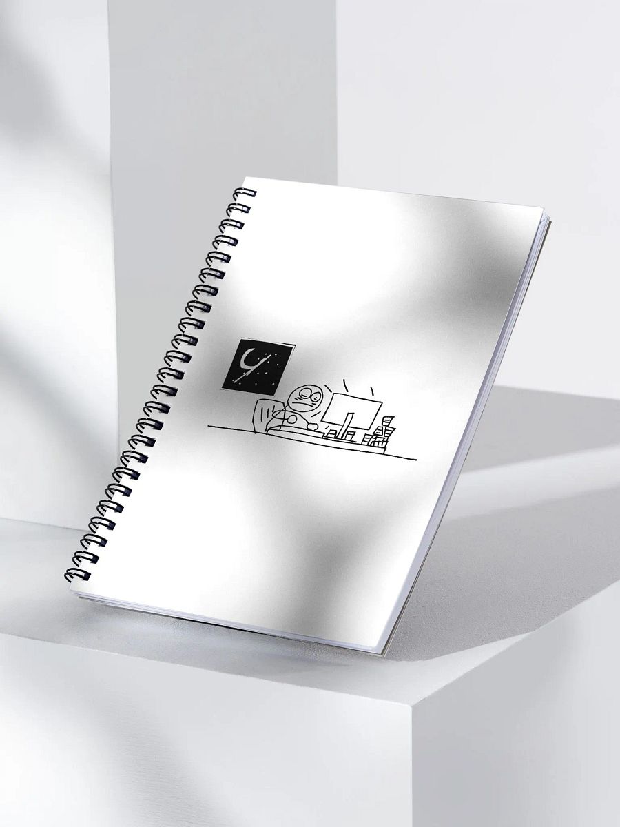 Over Productive Spiral Notebook product image (3)
