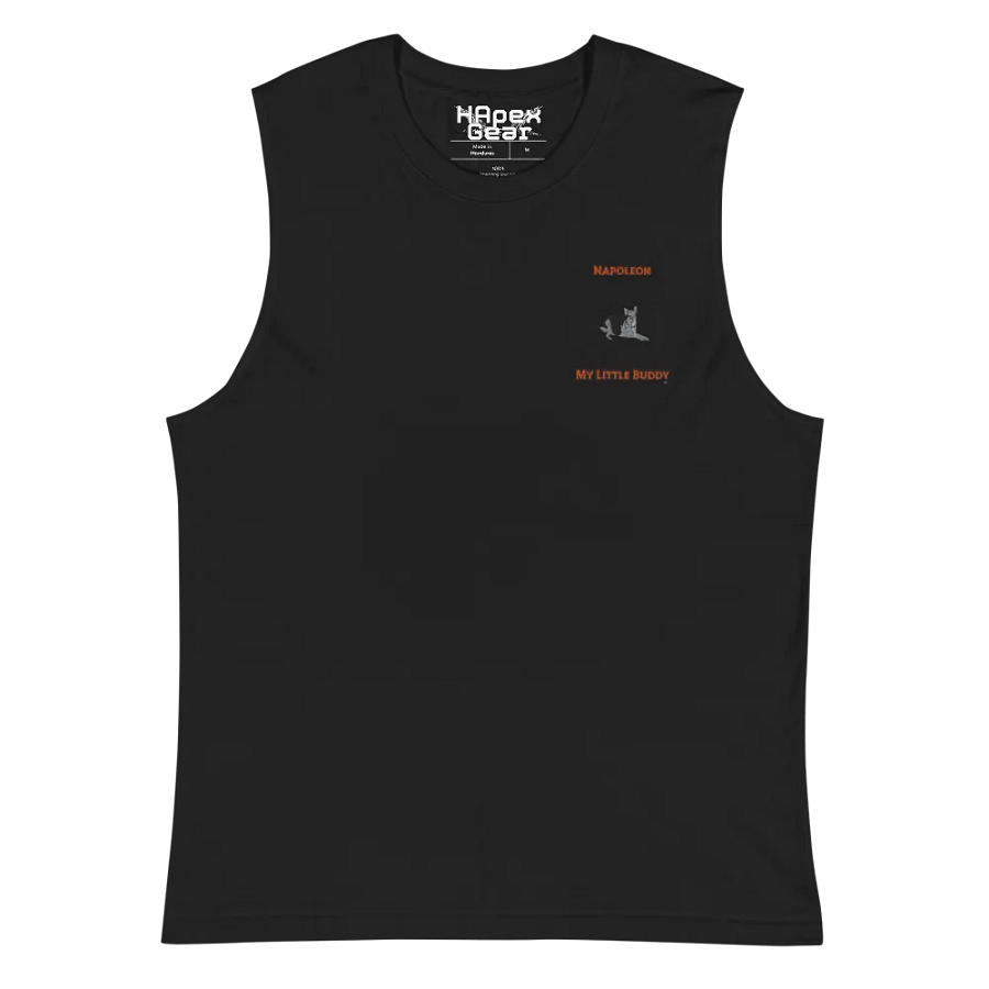 Napoleon - My Little Buddy - Front Embroidered Design 01 - Muscle Tank product image (3)