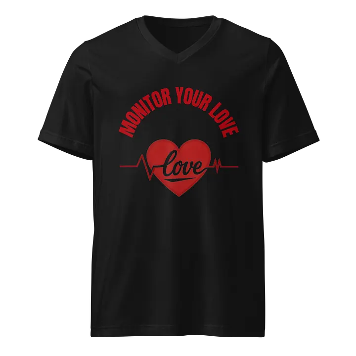 Heartbeat of Love V-Neck Tee product image (1)