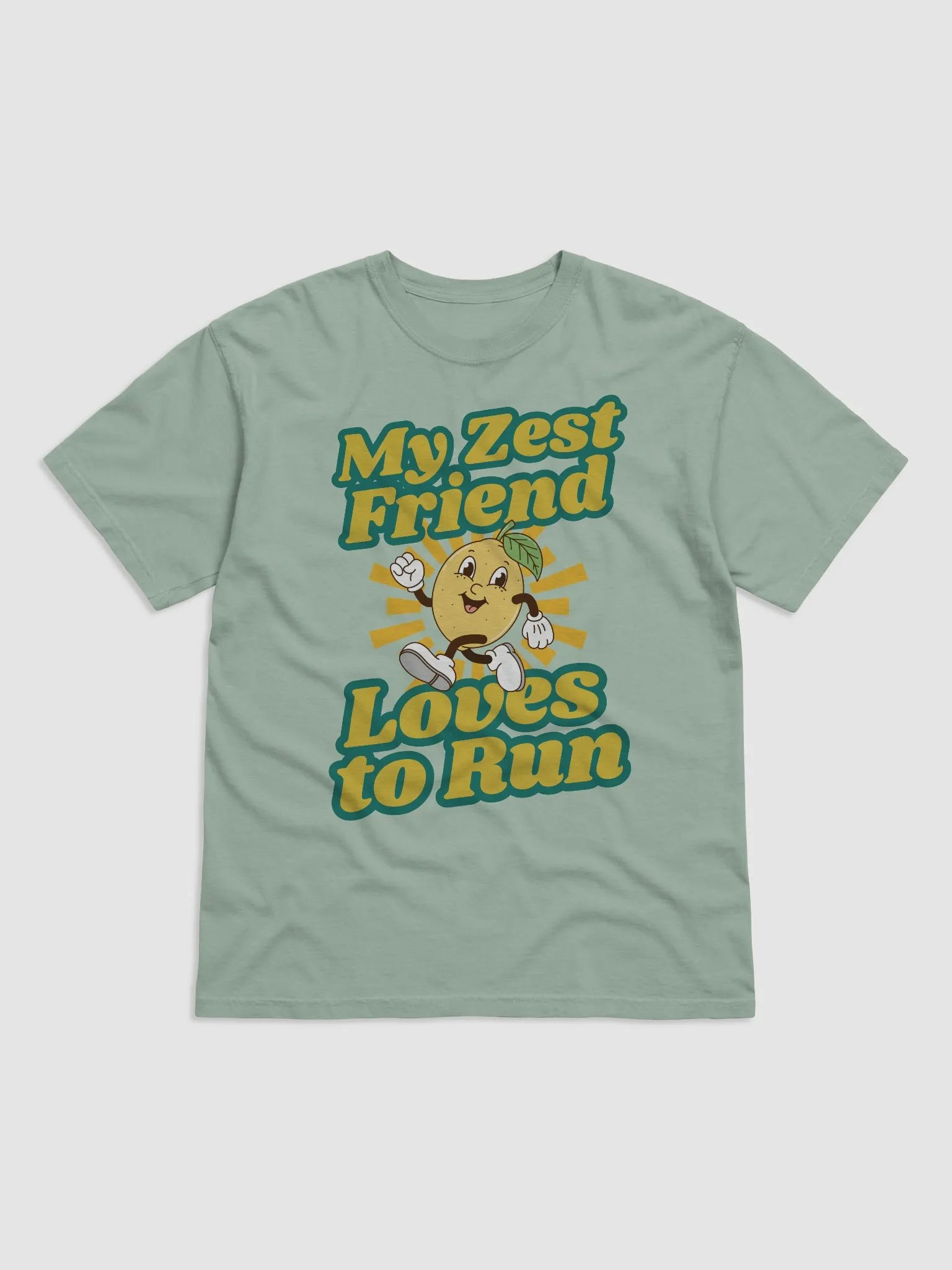 Zesty Lemon Run Graphic Tee product image (2)