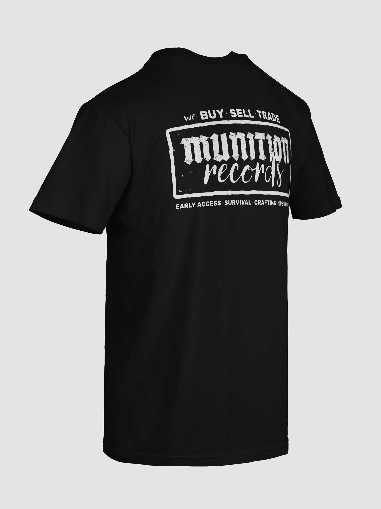 Munition Records - Tee (Dark) product image (8)